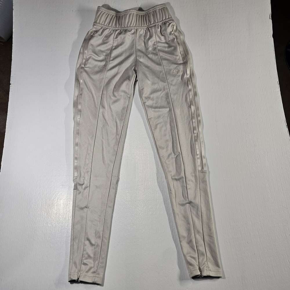 Adidas Aeroready Primegreen Beige Track Pants women's xs